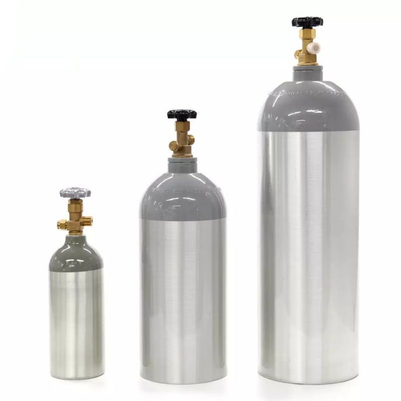 Supply Food Grade High Pressure Aluminum 5 Pound Co2 Bottles Wholesale ...