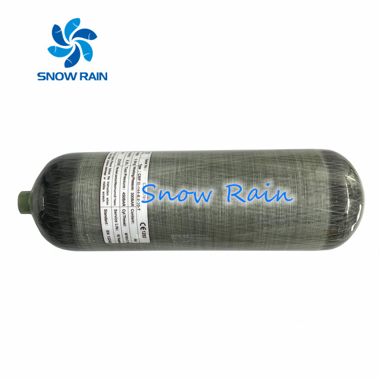 Breathing Apparatus Carbon Fiber 300 Bar Scba Cylinder