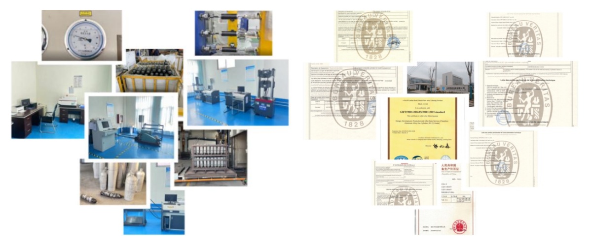 breathing apparatus cylinder