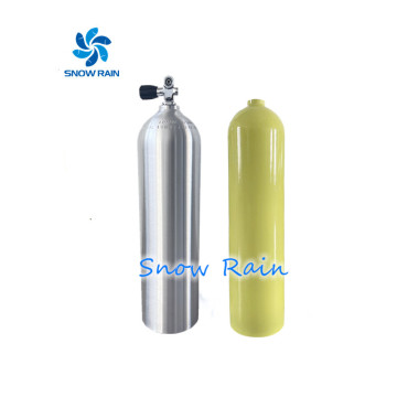 Aluminum Color Polish Surface S80 Scuba Diver Tank