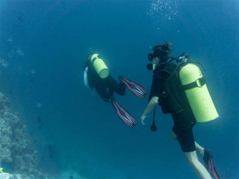 oxygen tank for scuba