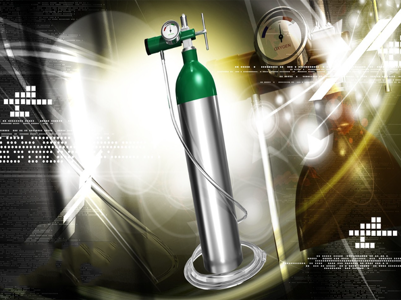 portable oxygen bottle