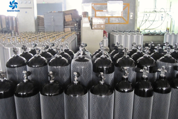 Лека и издръжлива алуминиева бутилка за гмуркане