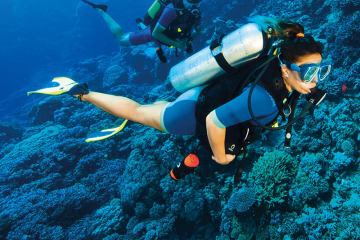 Örökítse meg az óceán szépségét a SnowRain Scba hengerrel