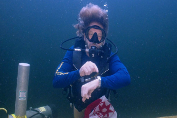 Бутылки для дайвинга помогают исследованию океана