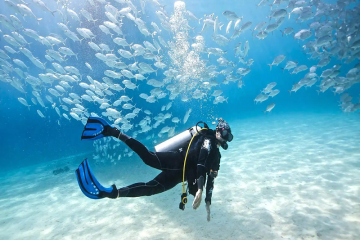 Quale gas usano i subacquei?