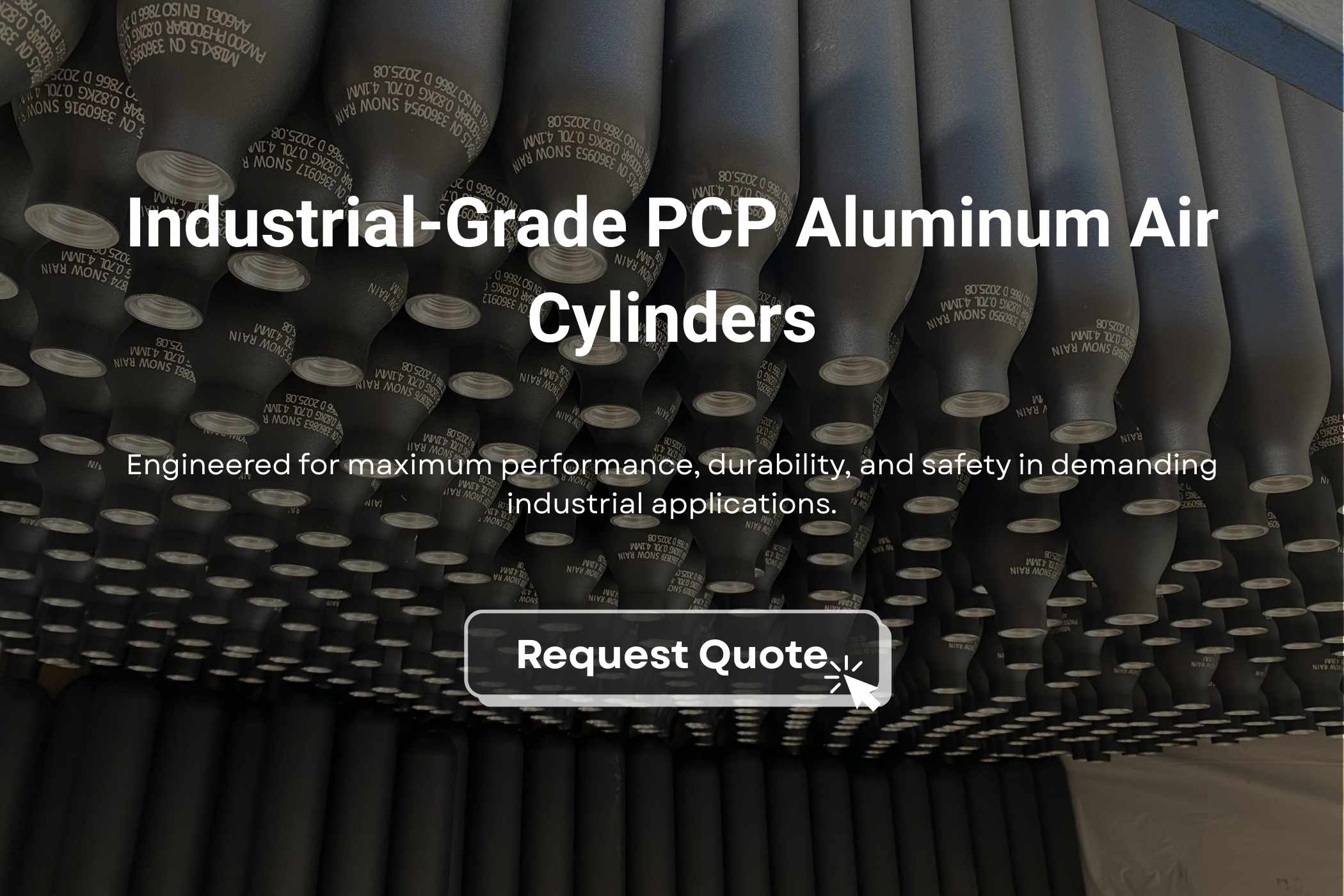 Aluminum PCP Air Cylinder Aluminum PCP Air Cylinder