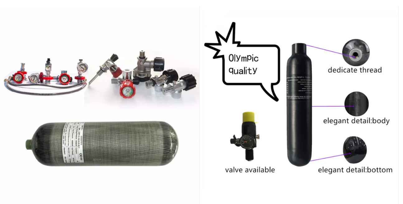 refillable paintball tanks