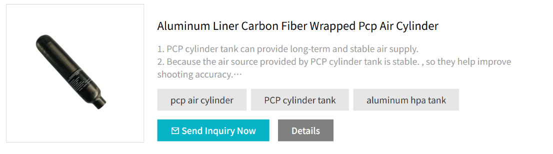 aluminum alloy PCP cylinder