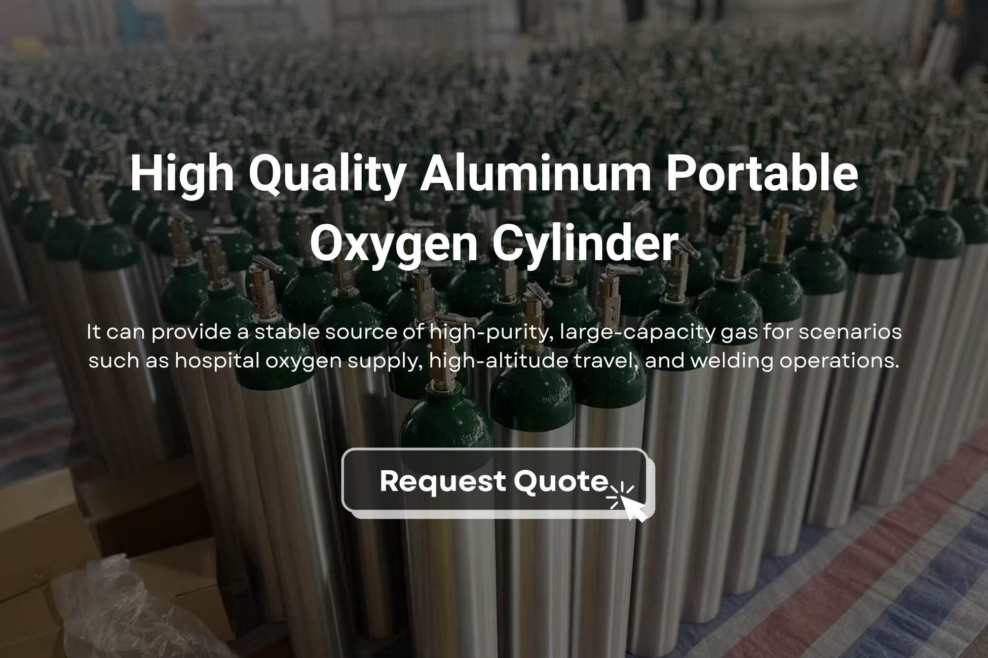 oxygen refill tank
