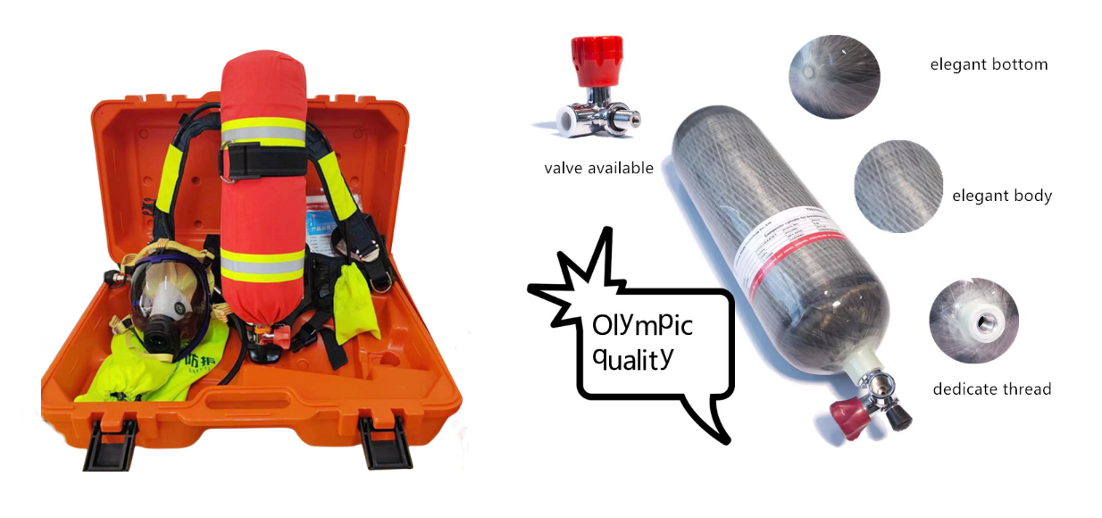 cylinder breathing apparatus