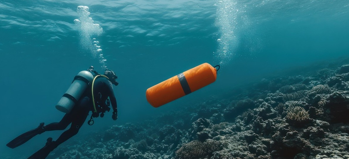 diving oxygen bottle