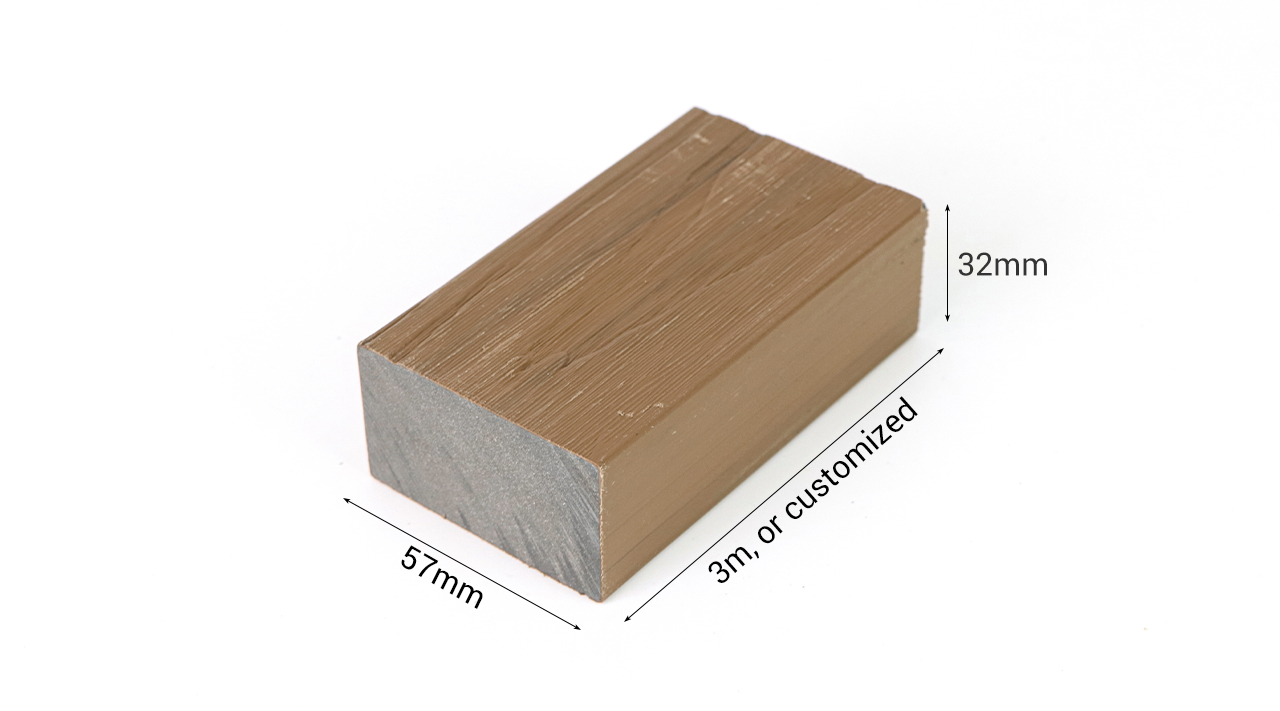 outdor co-extrusion square tube