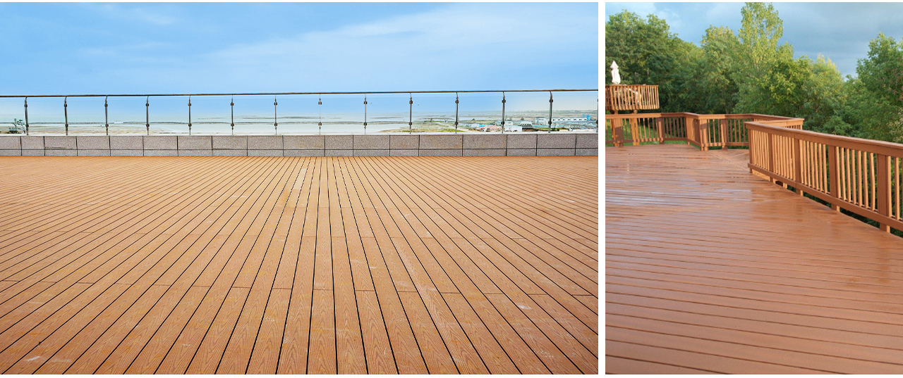 WPC Square Hollow Decking