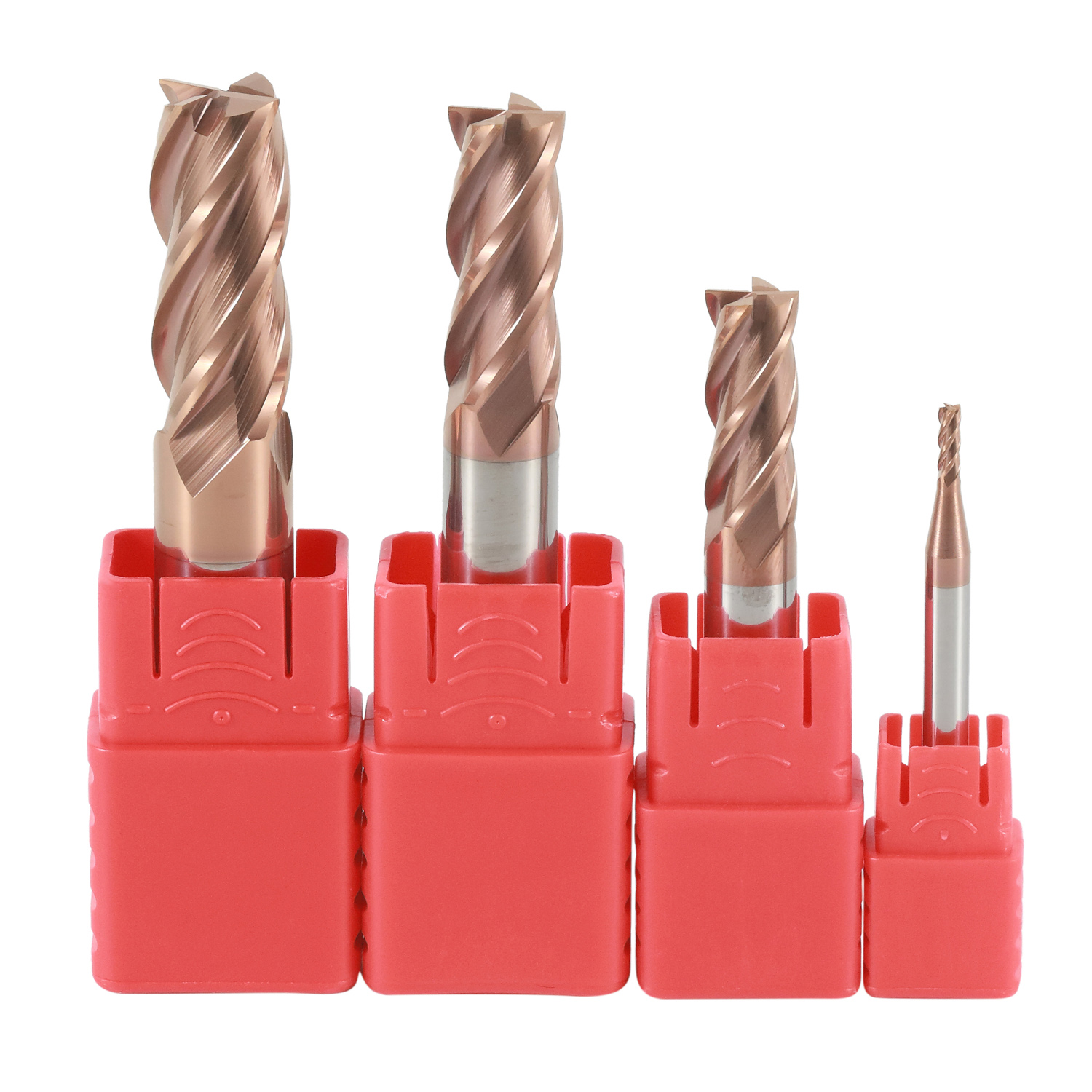 Carbide Square End Mills, Carbide Ball End Mills, Corner Radius End