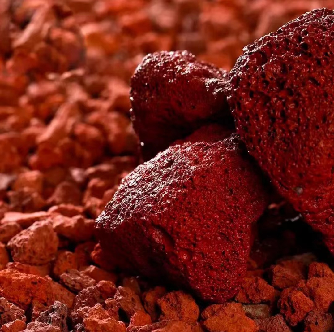 Red Lava for Fish Tank Filtration