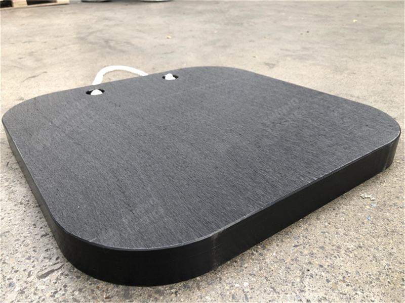 UHMWPE foot pads