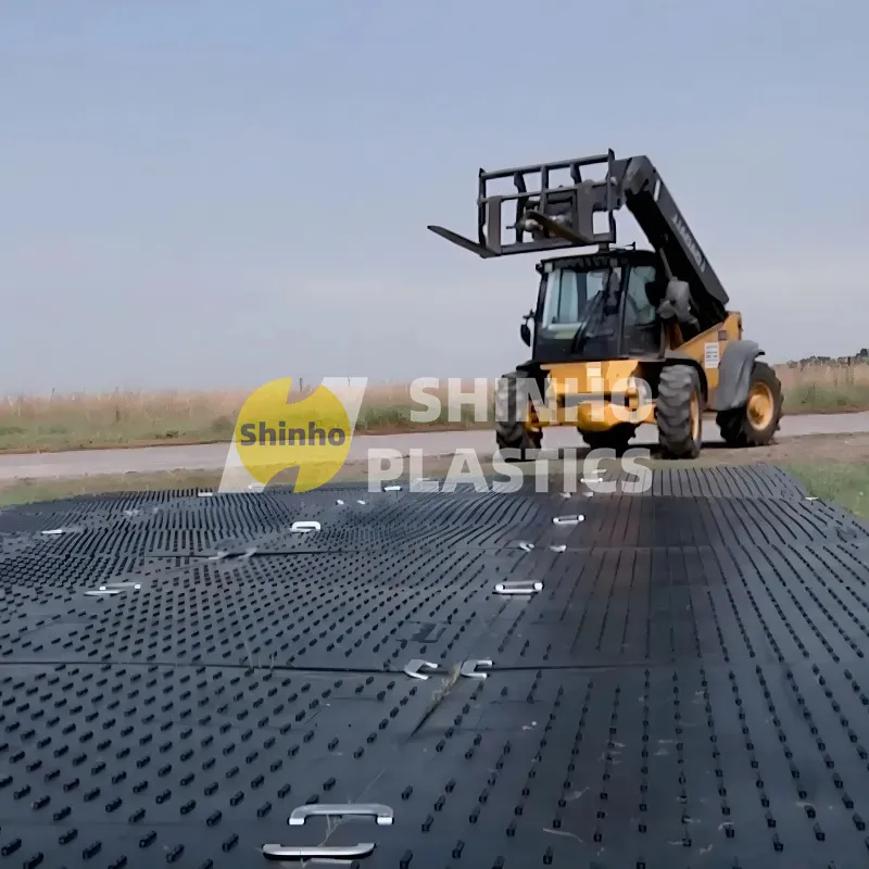 Supply Plastic Ground Protection & Construction Track Mats for Heavy ...