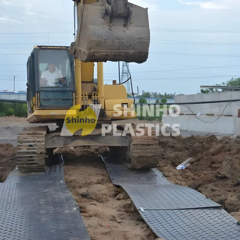 Supply Plastic Ground Protection & Construction Track Mats for Heavy Equipment Wholesale Factory