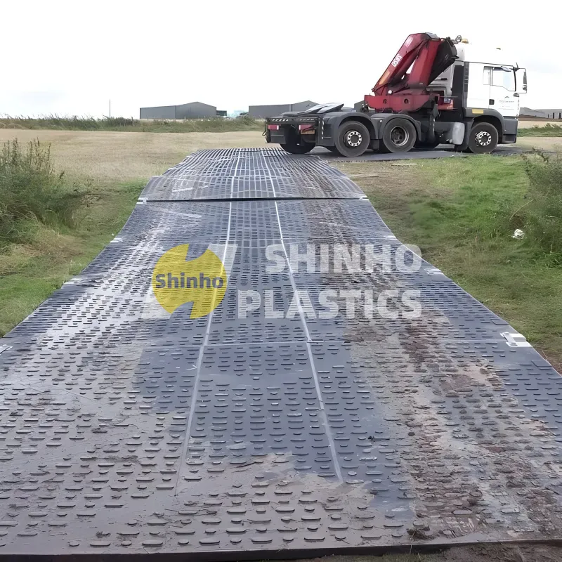 Supply Plastic Ground Protection & Construction Track Mats for Heavy ...