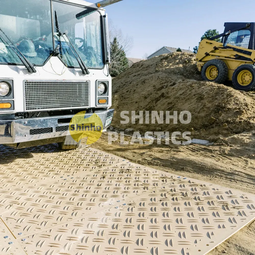 Supply Plastic Ground Protection & Construction Track Mats for Heavy ...