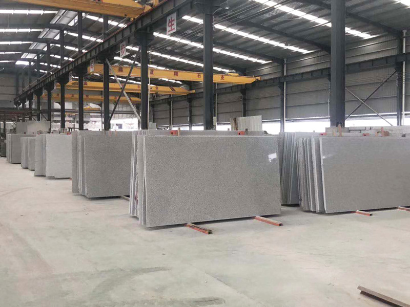 white granite slabs