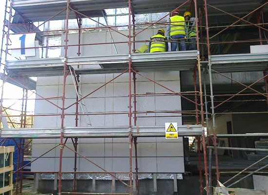 Romanian University Public Library G655 Granite