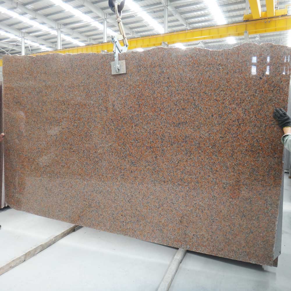 Polished G562 Maple Red Granite Slabs