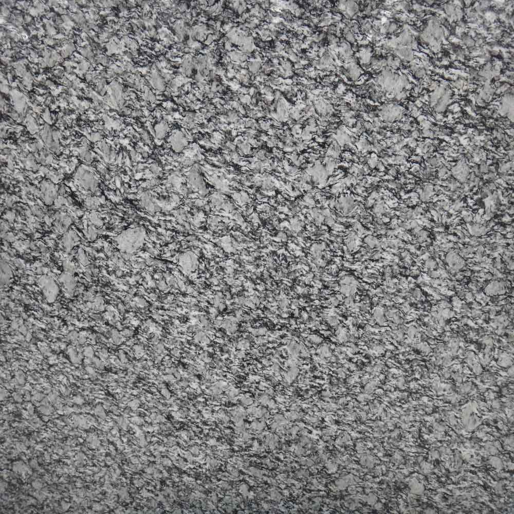 Natural Spray White Granite Countertop Slabs