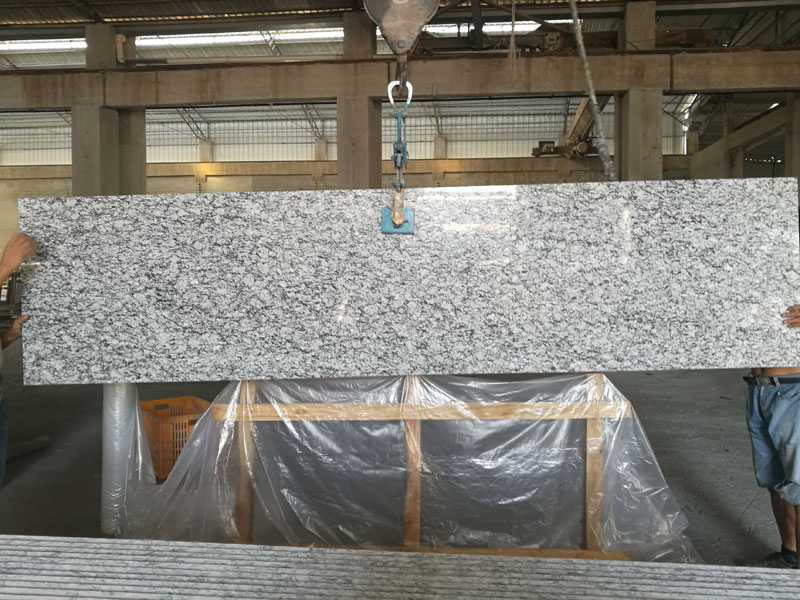 white granite big slabs