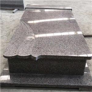 Poland Style New G664 Pink Granite Gravestone