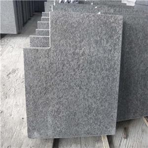G684 Black Pearl China Black Basalt Flamed Pavers