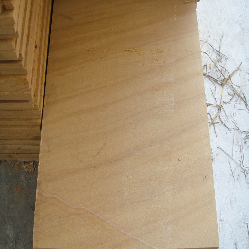 Teakwood Beige Sandstone Sawn Cut 60x60cm Pavers