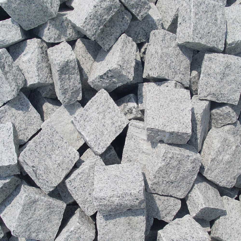 G654 Blue Grey Granite cubestone