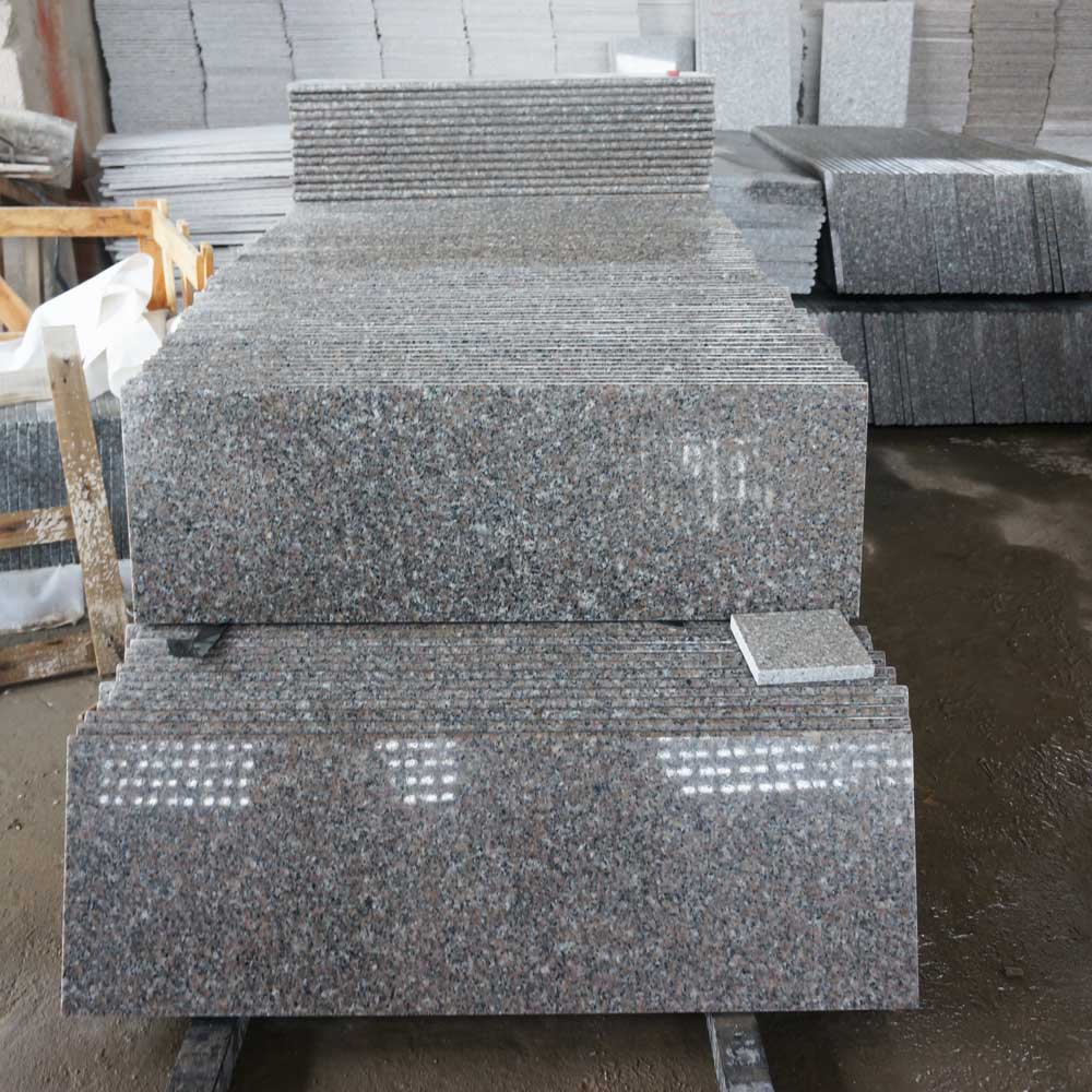 Natrual Pink Granite G636 Rosa Bate Stairs