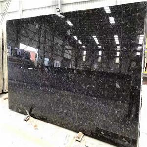 Affordable Polished Angola Black Granite Slab