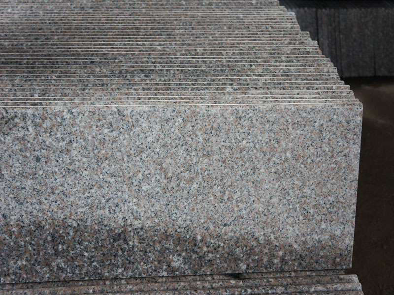 Rosa beta granite stairs