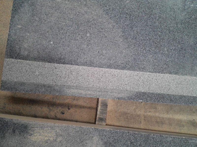 G654 granite block step treads