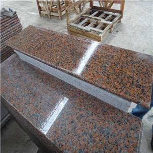 Natural Granite G562 Maple Red Polished Stairs