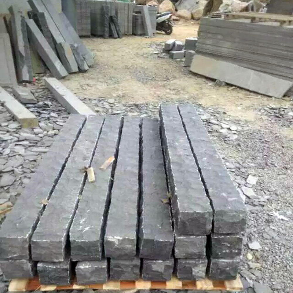 Natural Split G685 ZP Black Basalt Palisade