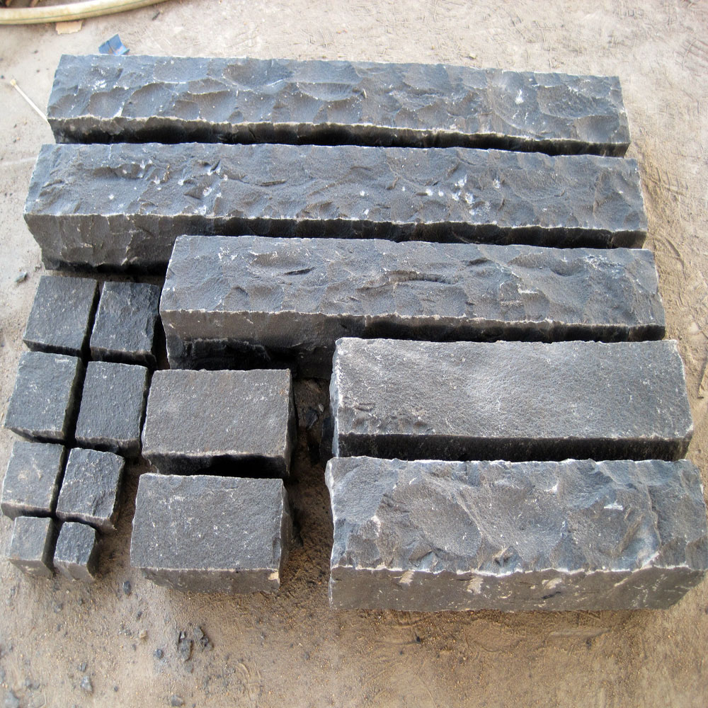 Natural Split G685 ZP Black Basalt Palisade