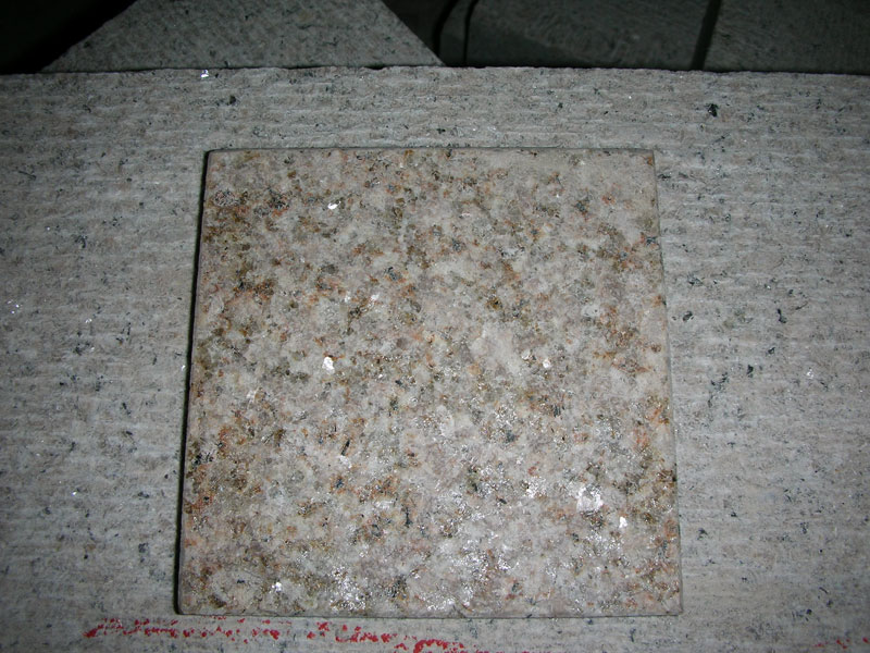 G682 Yellow Granite Cubestone