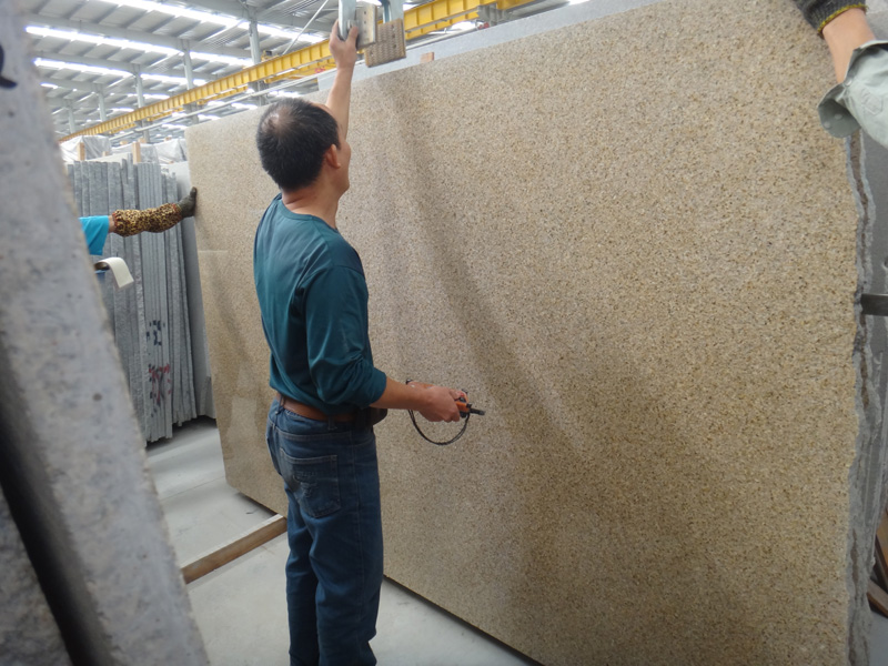 Yellow Granite G682 big slabs