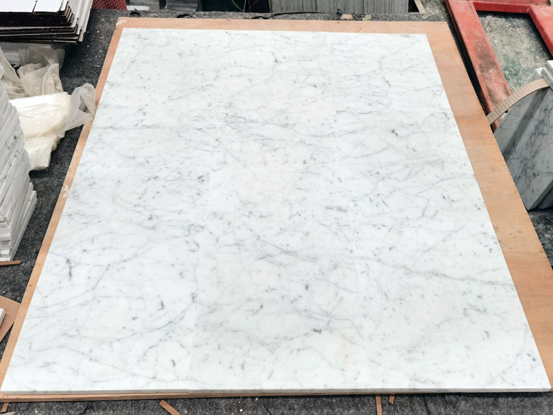 Italian Bianco Carrara White Flooring