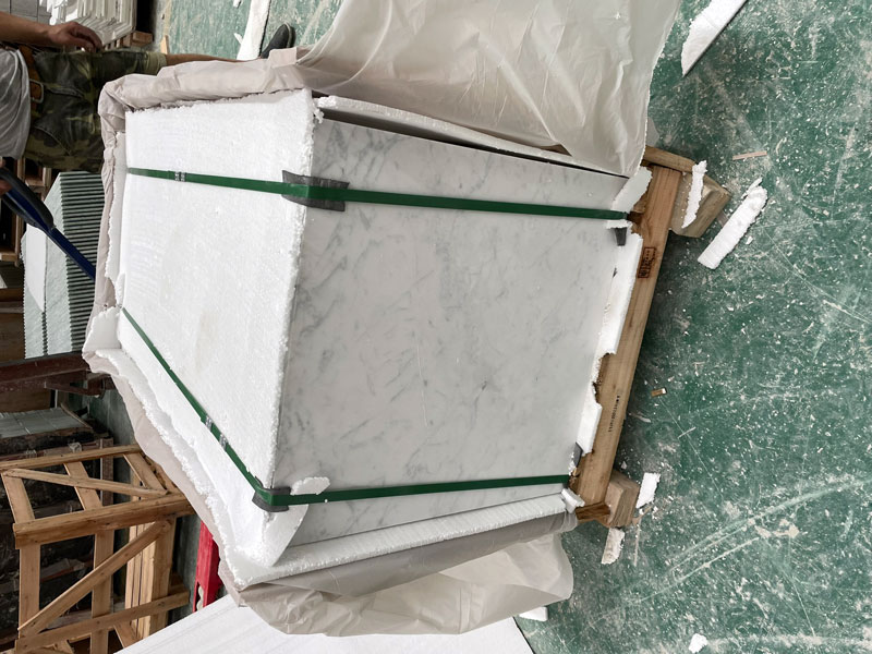 Italian Bianco Carrara White Flooring