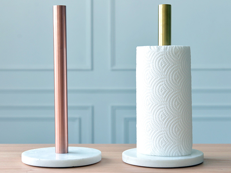 Marble Paper Towel Holder