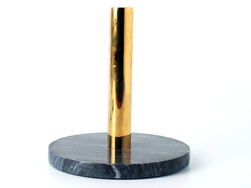 White Marble Paper Towel Holder