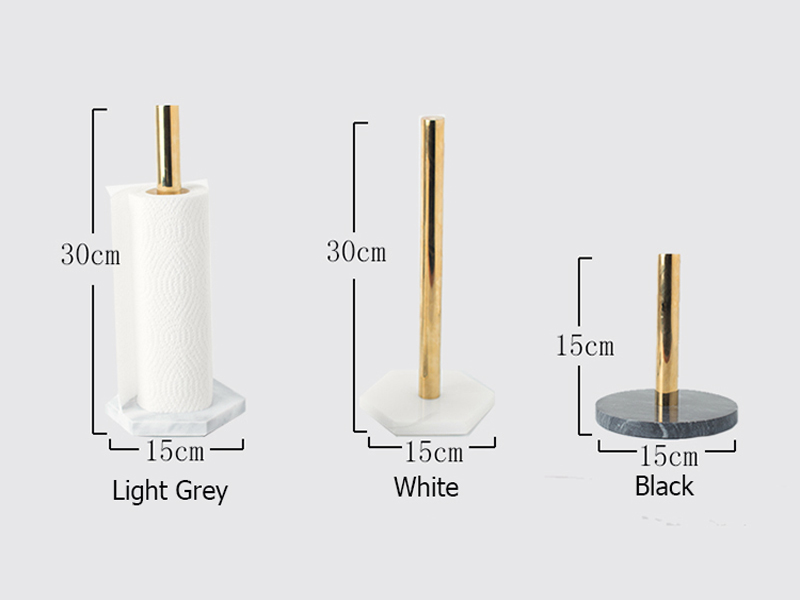 Marble Paper Towel Holder