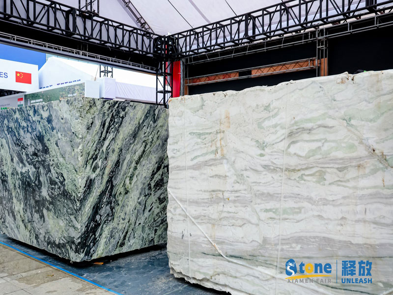 Natural marble exhibition