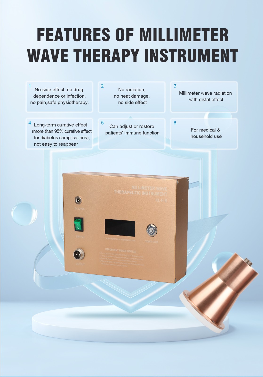 Supply Millimeter Wave Treat Diabetes Cancer Tumor Diabetes Wholesale